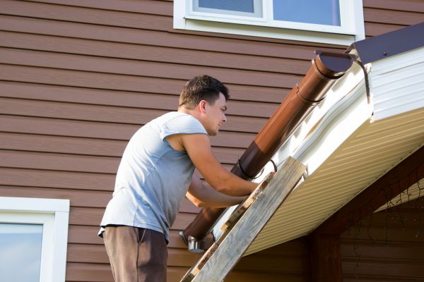 Porch Gutter Replacement in Glendale