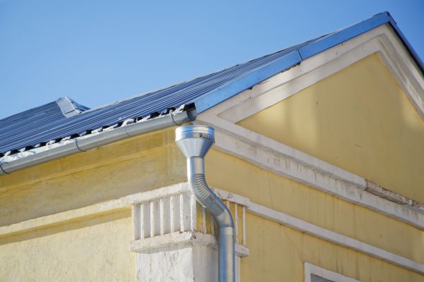 Steel Downspout Installation in Glendale