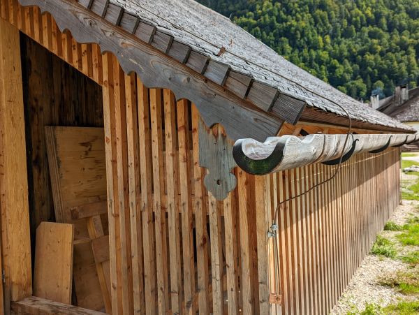 Wood Gutter Installation in Glendale