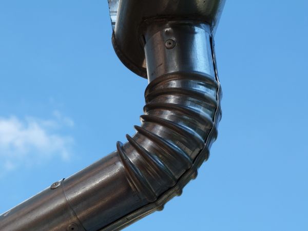 Metal Downspout Installation in Glendale