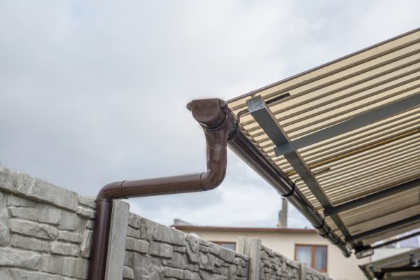 Plastic Downspout Installation in Glendale